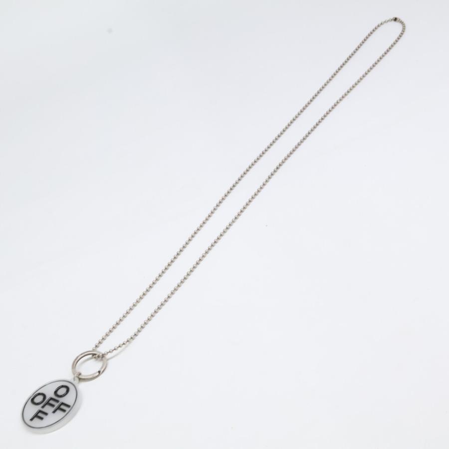 off-white ネックレス OFF-WHITE オフホワイト KEYRING ロング ボールチェーン ネックレス