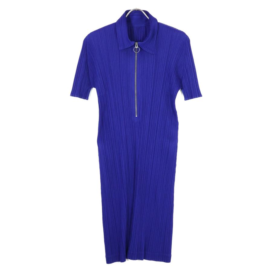 PLEATS PLEASE（プリーツ プリーズ） PP81-JH186 18AW ブルー ハーフ