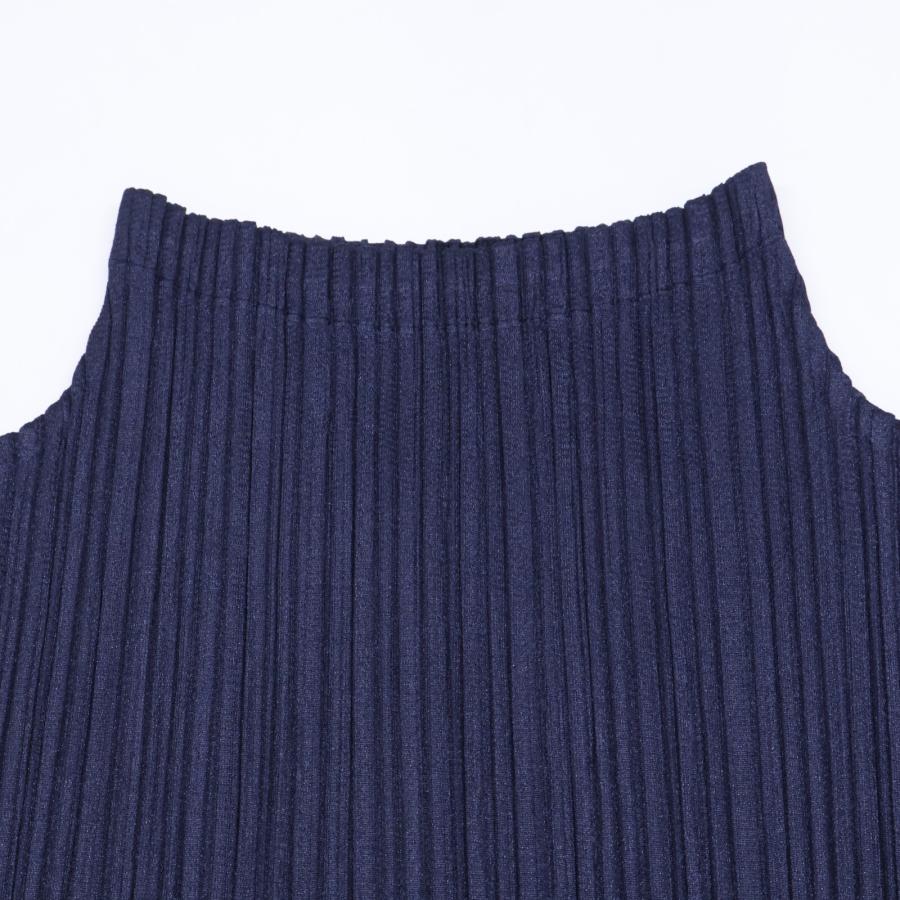 PLEATS PLEASE プリーツプリーズ PP63-JH683 16AW ネイビー ハイネック