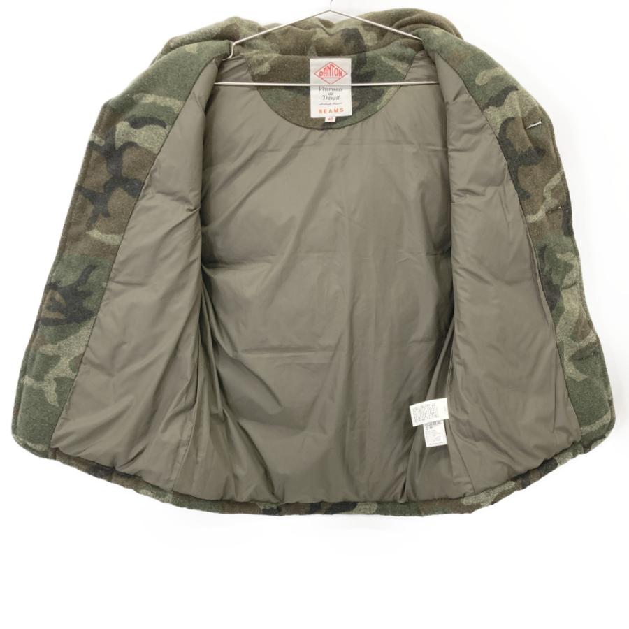 DANTON ダウンベスト カーキ サイズ36 Danton（ダントン） ダウンベスト S グリーン レディース : ZOZOTOWN