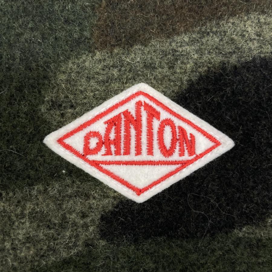 DANTON ダントン JD-8852 ビームス別注 カモフラ ダウンベスト カーキ