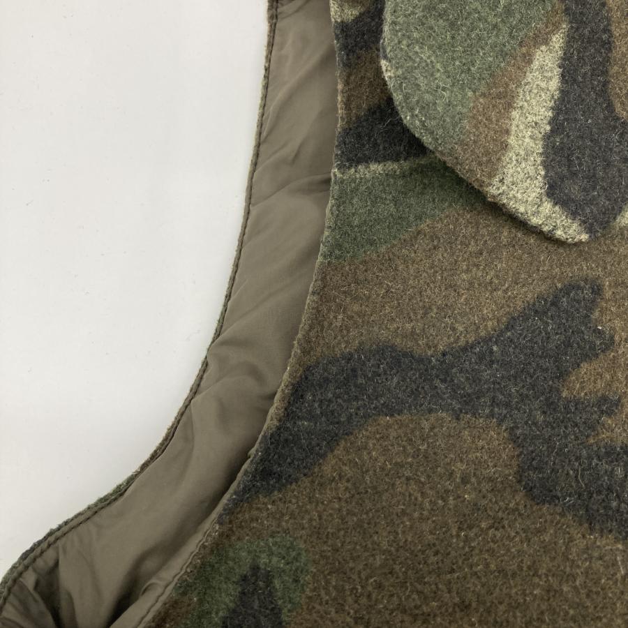 DANTON ダントン JD-8852 ビームス別注 カモフラ ダウンベスト カーキ