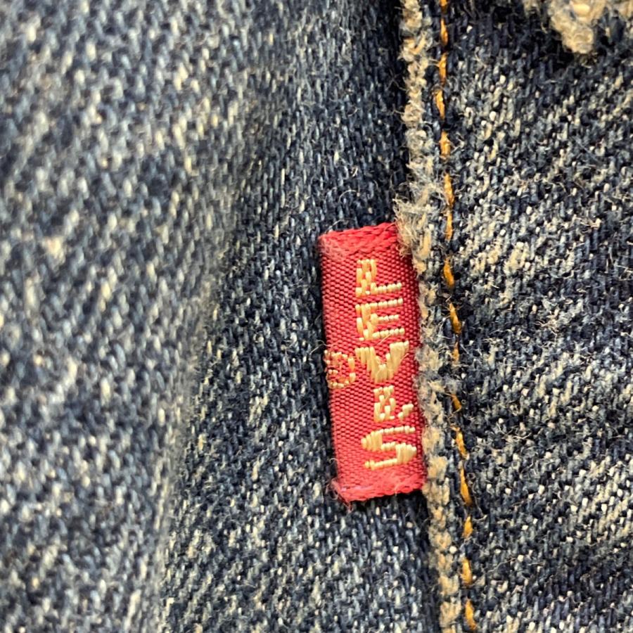 や*️様 LEVI’S 501XX 復刻 USA製 刻印555 バレンシア製　赤 Levi's（リーバイス） LEVI'S 501XX 47501-0111 ボタン裏555