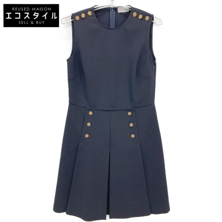 RED VALENTINO レッドヴァレンチノ XR3VADC05LB ネイビー ゴールド  