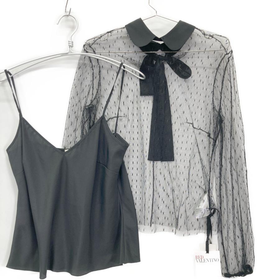 RED VALENTINO ブラウス スカート セット リボン ドット RED VALENTINO ブラウス スカート セット リボン ドット