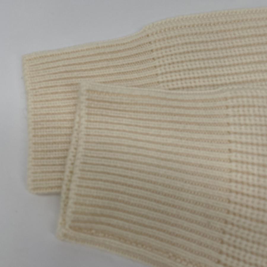 新品同様/ SLOANE スローン SL4W-084 5Gメリノウール畦編み Vネック