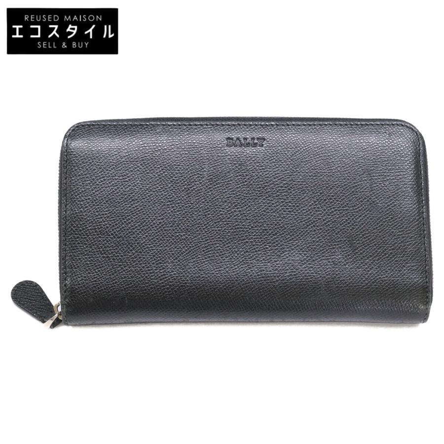 Bally（バリー） VALEN レザー ラウンドジップ 長財布（小銭入れあり