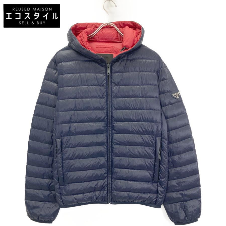 PRADA（プラダ） 国内正規/ SGH032 フーディ ナイロン ライトダウン