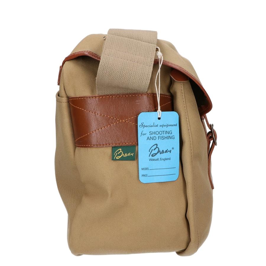 新品同様 Brady ブレディ キャンバス/レザー フラップ メッセンジャー