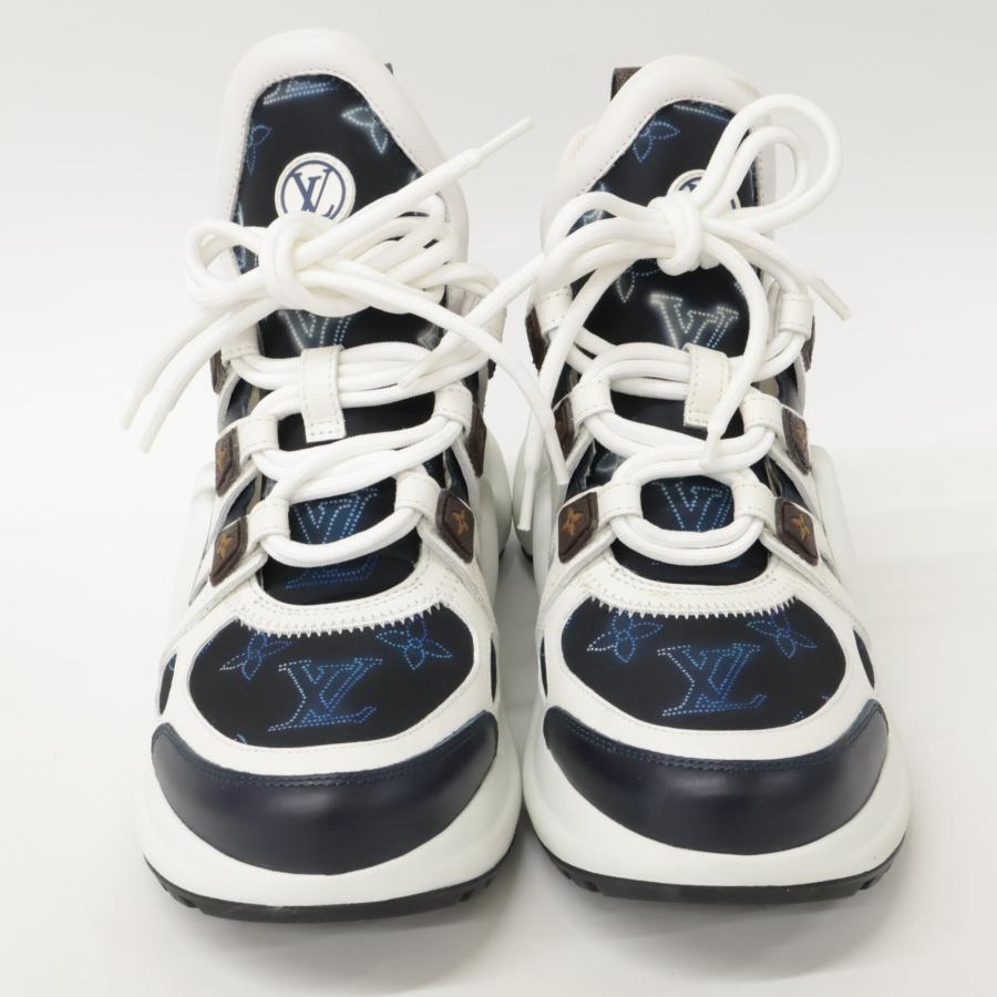 LOUIS VUITTON アークライト スニーカー ロゴプリント モノグラム 美品/ LOUIS VUITTON ルイヴィトン モノグラム LV アークライトライン