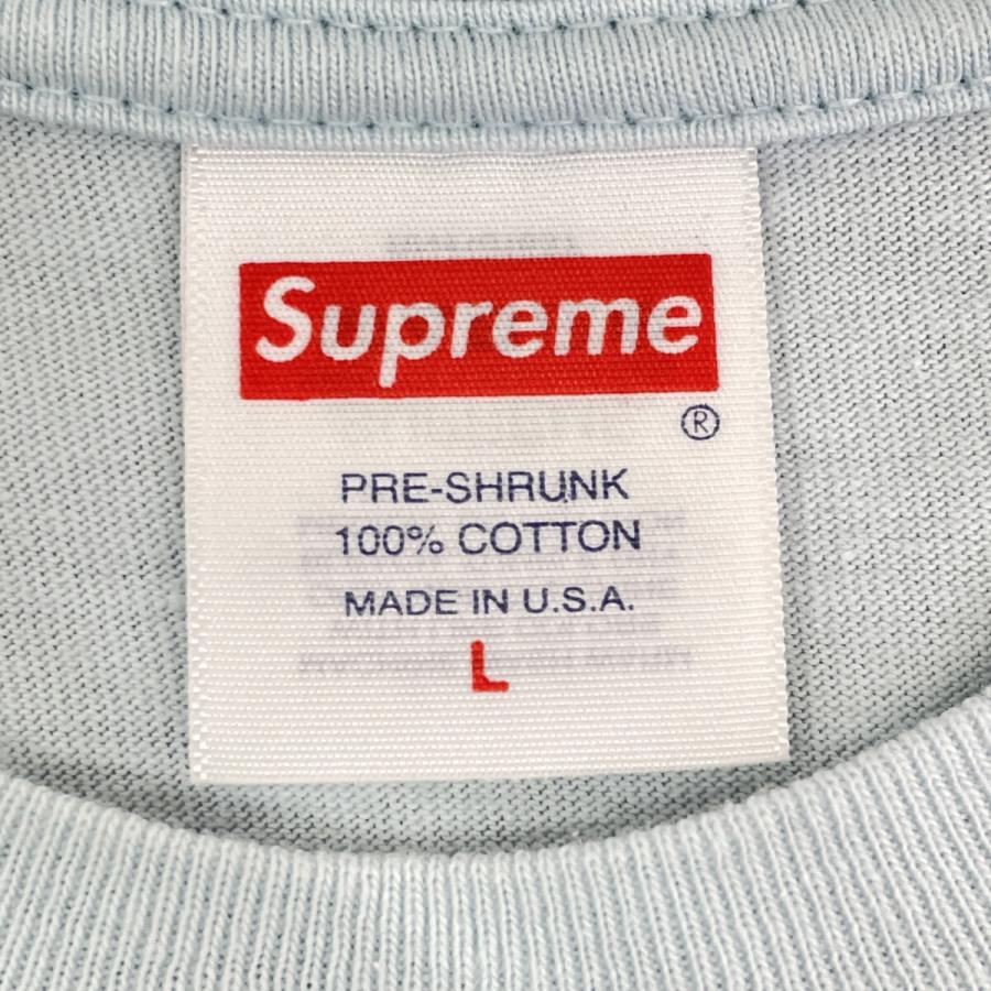 Supreme シュプリーム 23SS ライトブルー Arabic Logo Tee ブルー L  