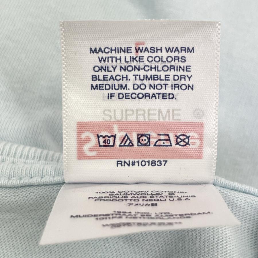 Supreme（シュプリーム） 23SS ライトブルー Arabic Logo Tee ブルー L