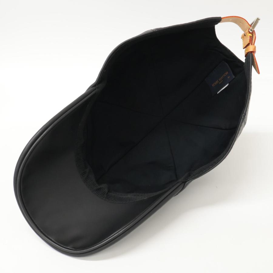 ★極美品 ルイヴィトンM76581 キャップ モノグラムシャドウ サイズ60 ☆未使用品 ルイヴィトンM76581 キャップ モノグラムシャドウ サイズ60