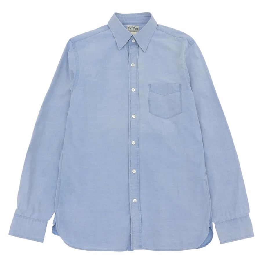 ダブルアールエル　シャツ　L　シャンブレー RRL ダブルアールエル コットン シャンブレー シャツ トップス メンズ