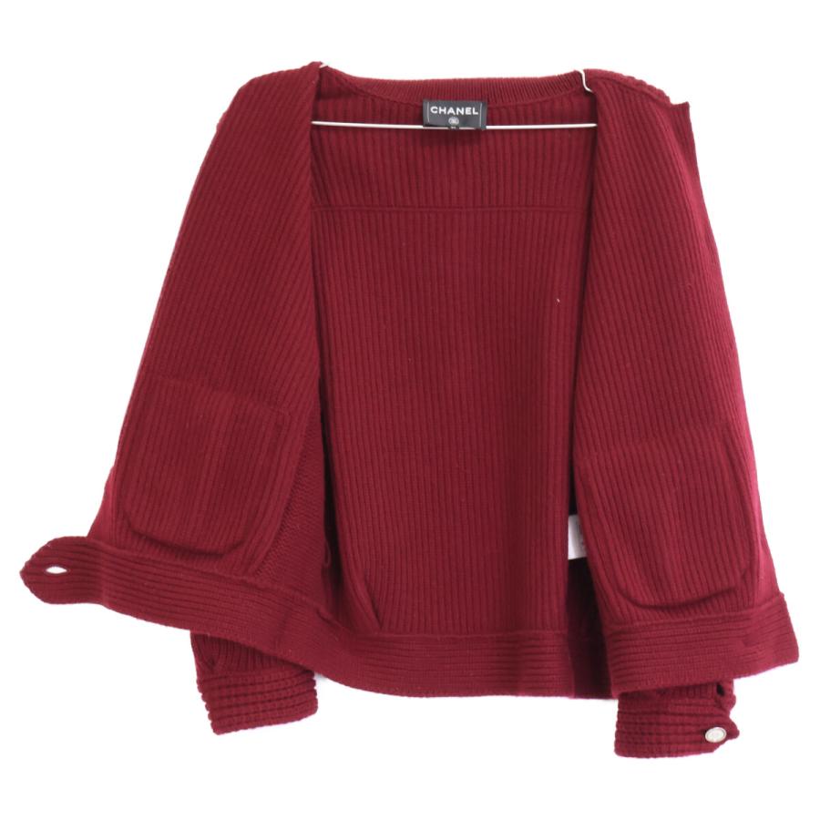 CHANEL（シャネル） 美品 25C P78714K11370 カシミヤ100 ココマーク