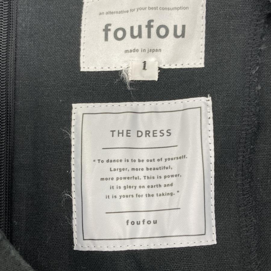 foufou フーフー FF81OP04 コットンリネンランデブーワンピース