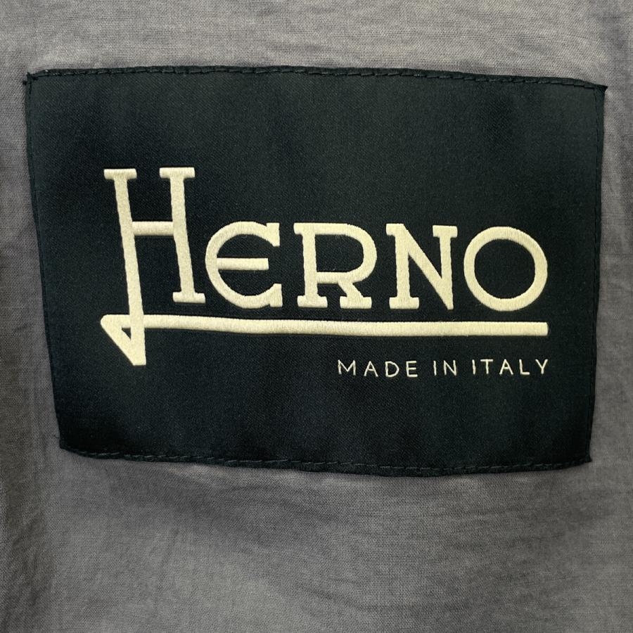 HERNO（ヘルノ） FI0044U ブラック×ホワイト カモフラ フィールド
