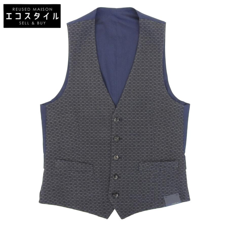 ラルディーニ　ジレベスト　46 イタリア製 ラルディーニ ベスト サイズ46 LARDINI/ラルディーニ/ベスト/46/グレー