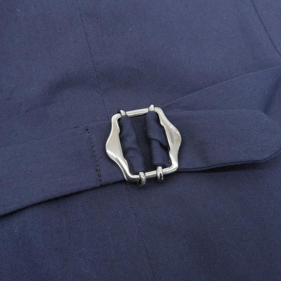 LARDINI ラルディーニ ベスト 42 ネイビー メンズ LARDINI（ラルディーニ） 新品同様 ツイード ブートリエール付き