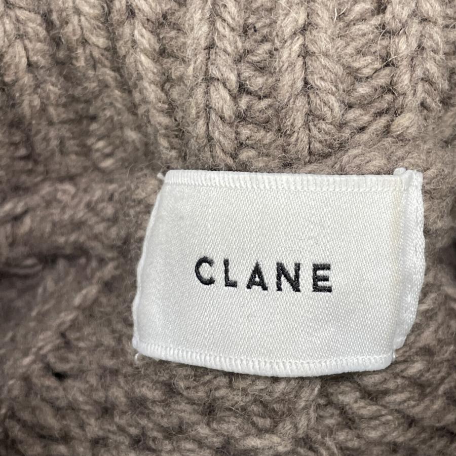 CLANE クラネ 15106-2172 BIG CABLE OVER HAND KNIT TOPS ビッグ