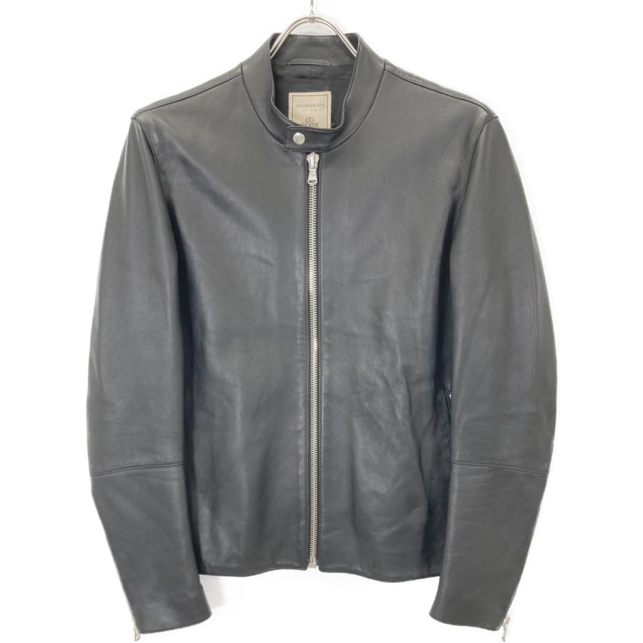 TOMORROWLAND トゥモローランド ×DENIM ブラック ラムレザー