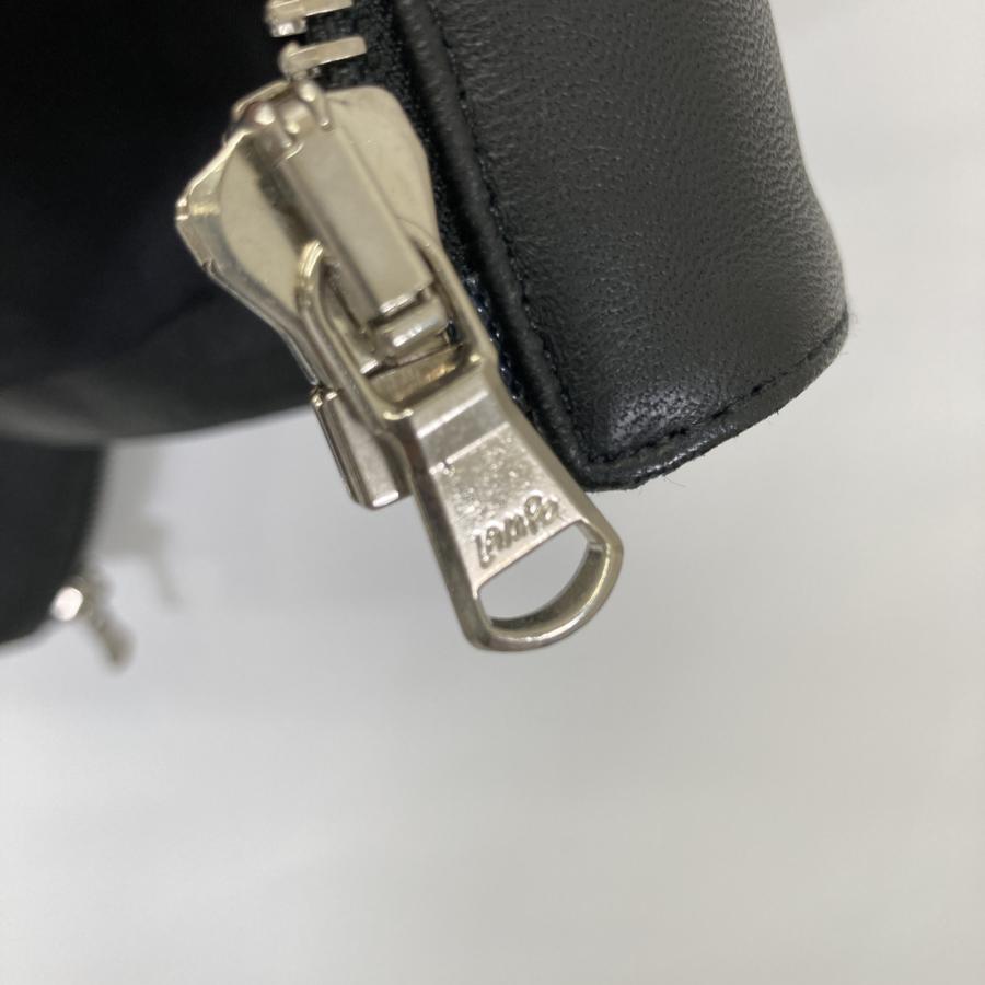 TOMORROWLAND トゥモローランド ×DENIM ブラック ラムレザー