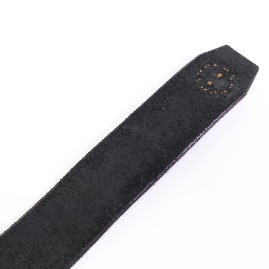 HTC エイチティーシー スタッズ キャンバス/レザー リング ベルト 34  