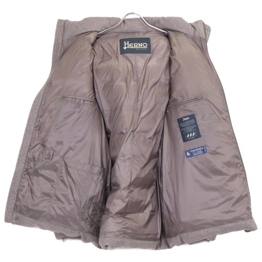 HERNO（ヘルノ） 18年 PI0483U ブラウン シルク×カシミヤ PIACENZA