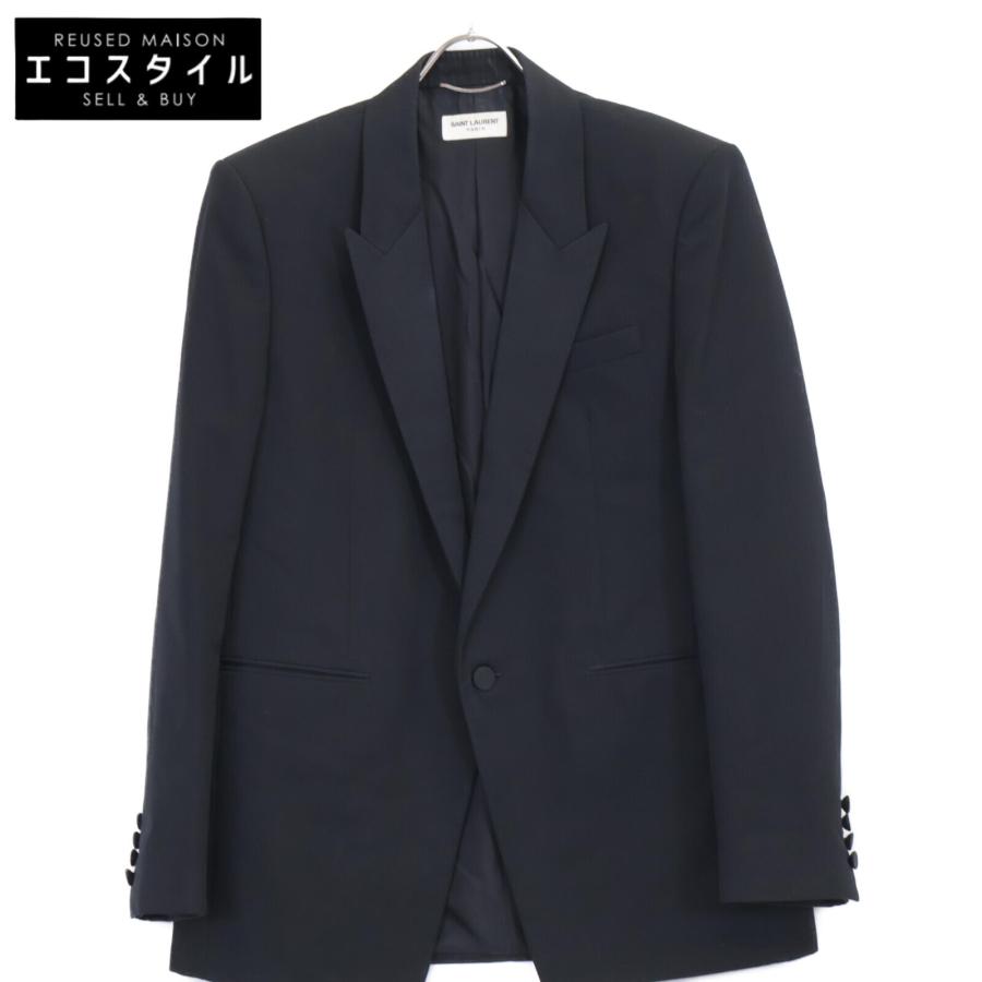 SAINT LAURENT PARIS サンローランパリ 662462 21年製 ブラック ウール