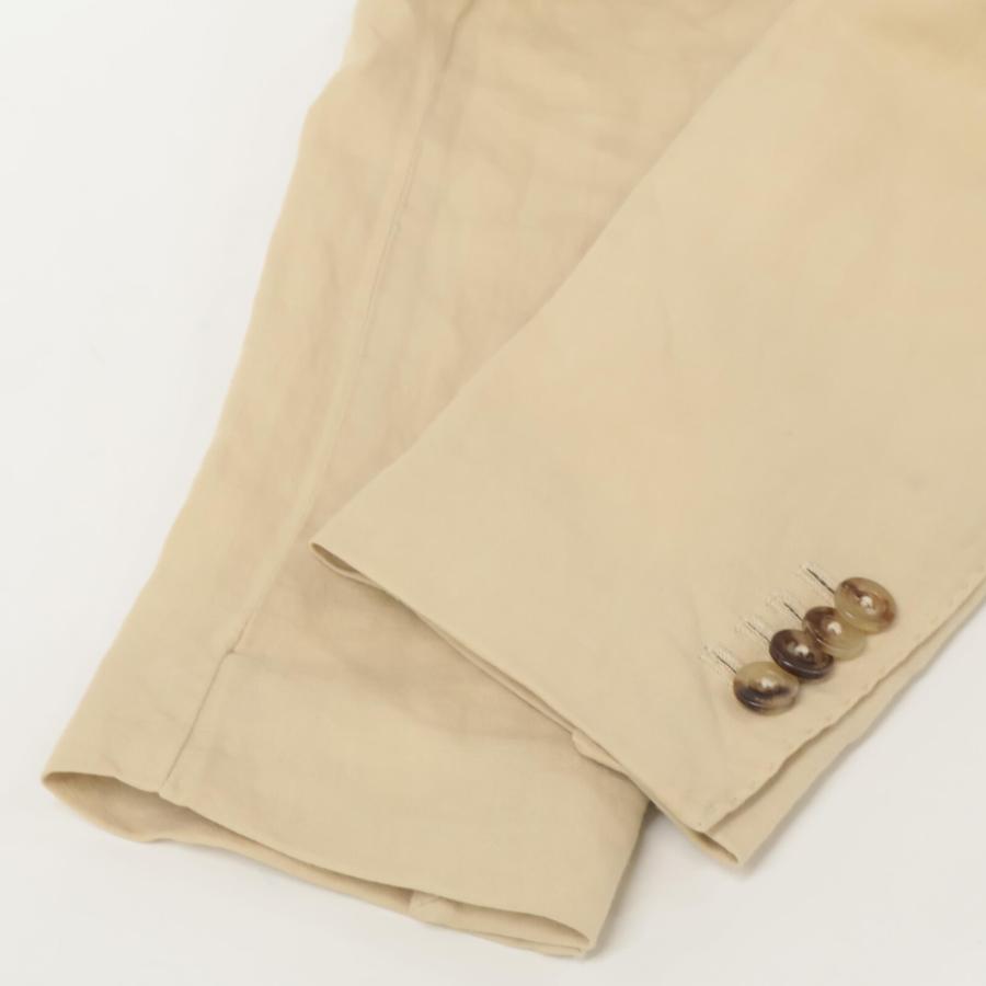 【美品】BOGLIOLI テーラードジャケット アンコン ウール ベージュ BOGLIOLI 3Bシングルジャケット/DOVER/FB4015 ジャケット AMAN ONLINE