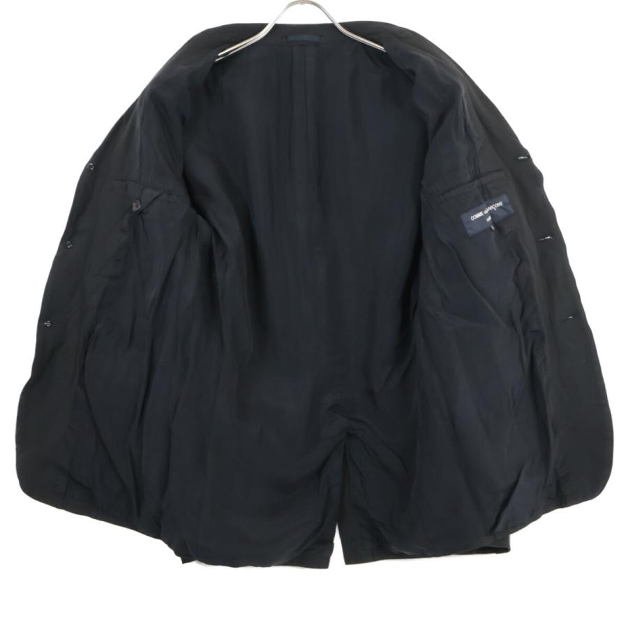 【極美品】コムデギャルソン　オム　ペイントジャケット　ブラック（Ｍ） COMMEdesGARCONS HOMME コムデギャルソンオム HE-J014 ブラック 縮絨