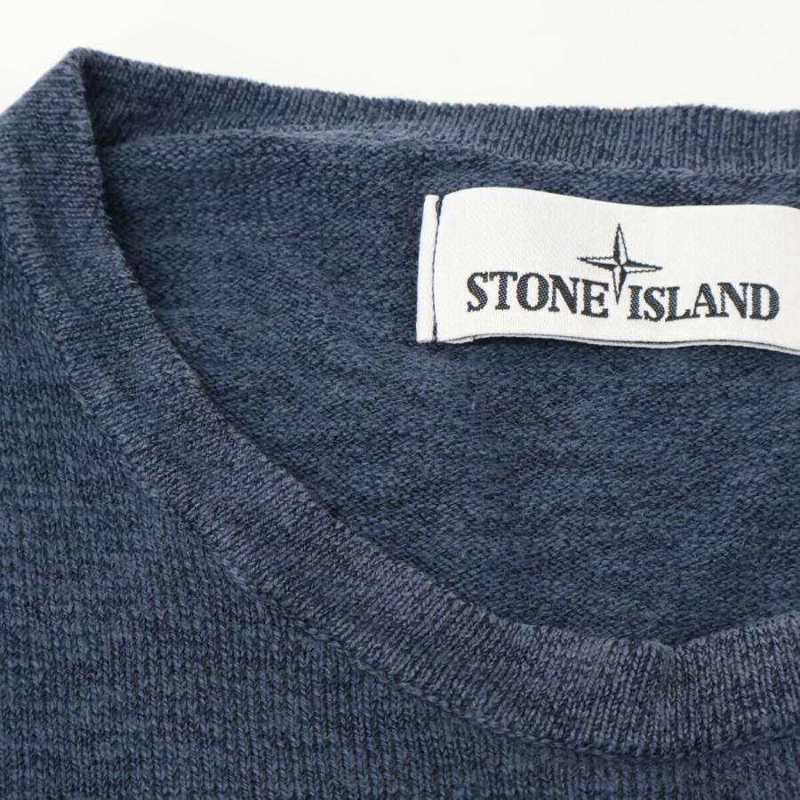 STONE ネイビー 長袖カットソー STONE ISLAND ストーンアイランド