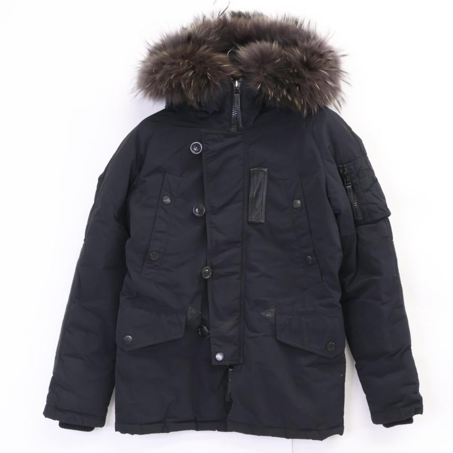 DUVETICA（デュベティカ） 15AW LEARCO ファー付き ダウンジャケット M