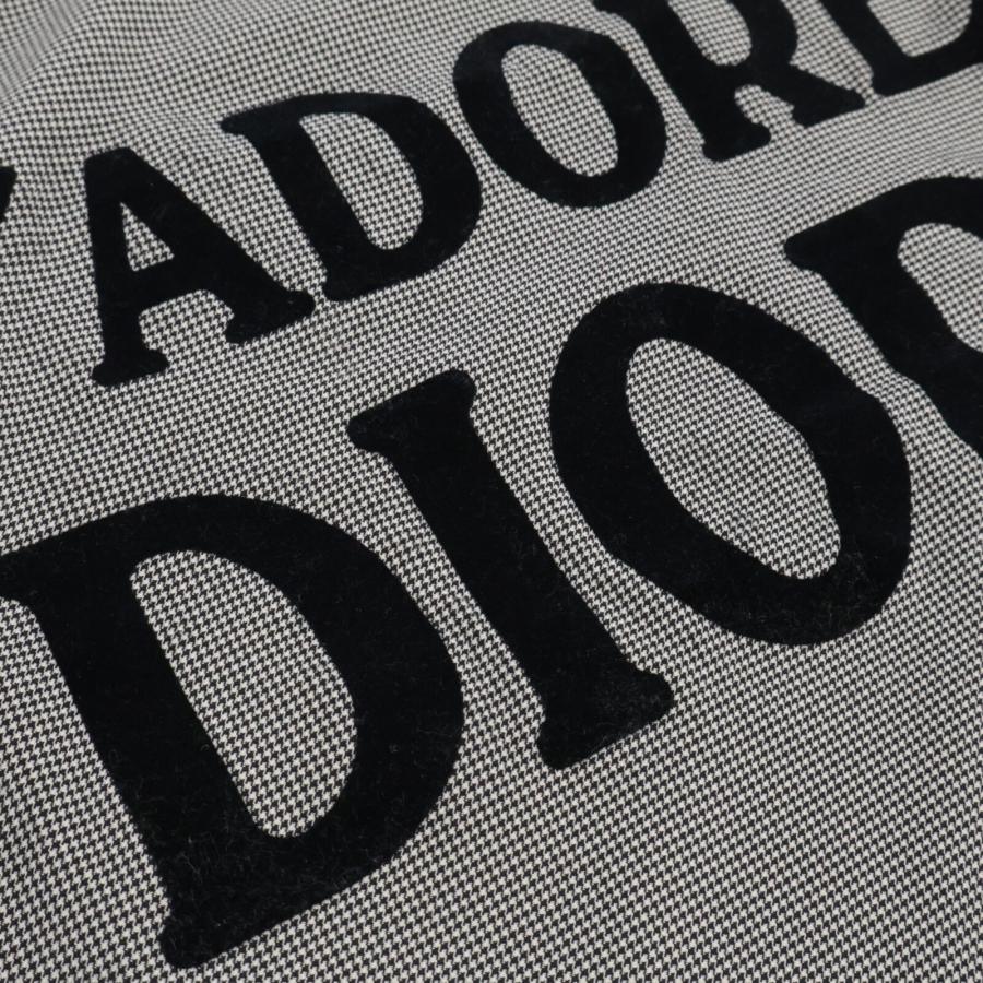 国内正規 Christian Dior クリスチャンディオール 2A12155301 J'ADORE DIOR ハウンドトゥース ノースリーブ カットソー F36の画像