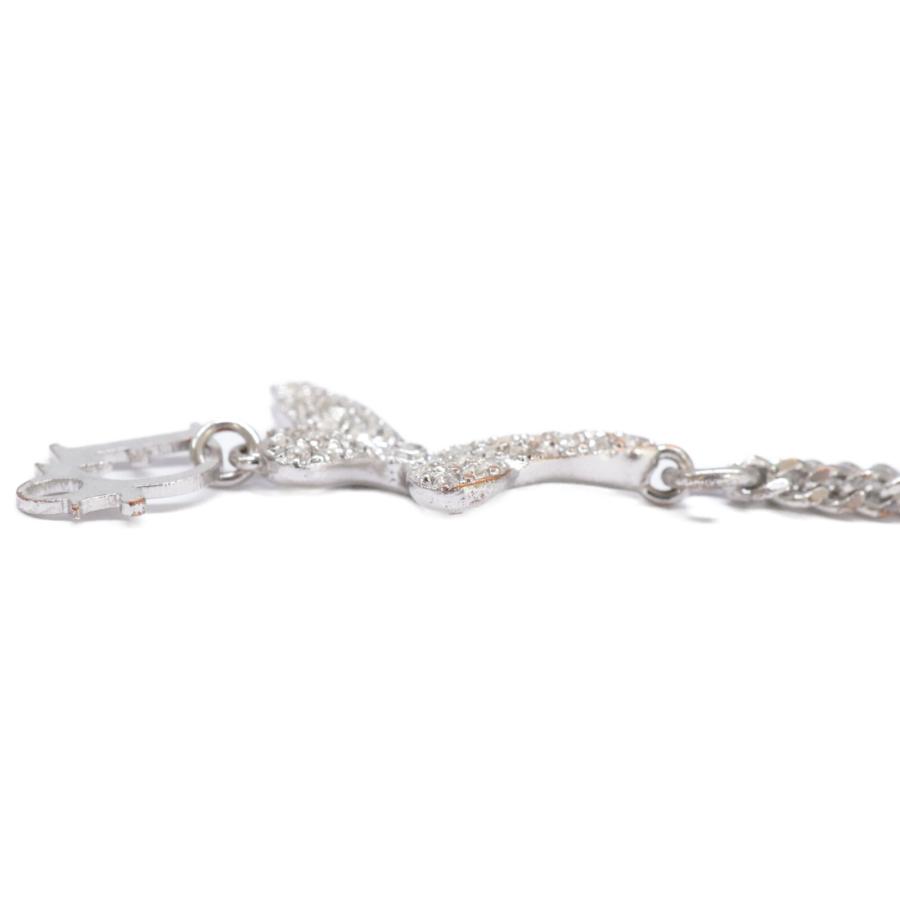 DIOR ディオール ロゴチャーム ラインストーン バタフライトップ