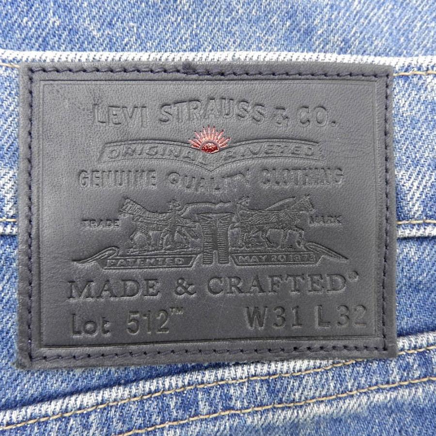 Levi's（リーバイス） 美品 512 MADE＆CRAFTED テーパード デニム