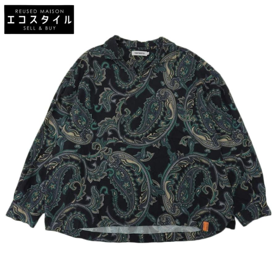 TIGHTBOOTH タイトブース PAISLEY L/S OPEN SHIRT トップス メンズ