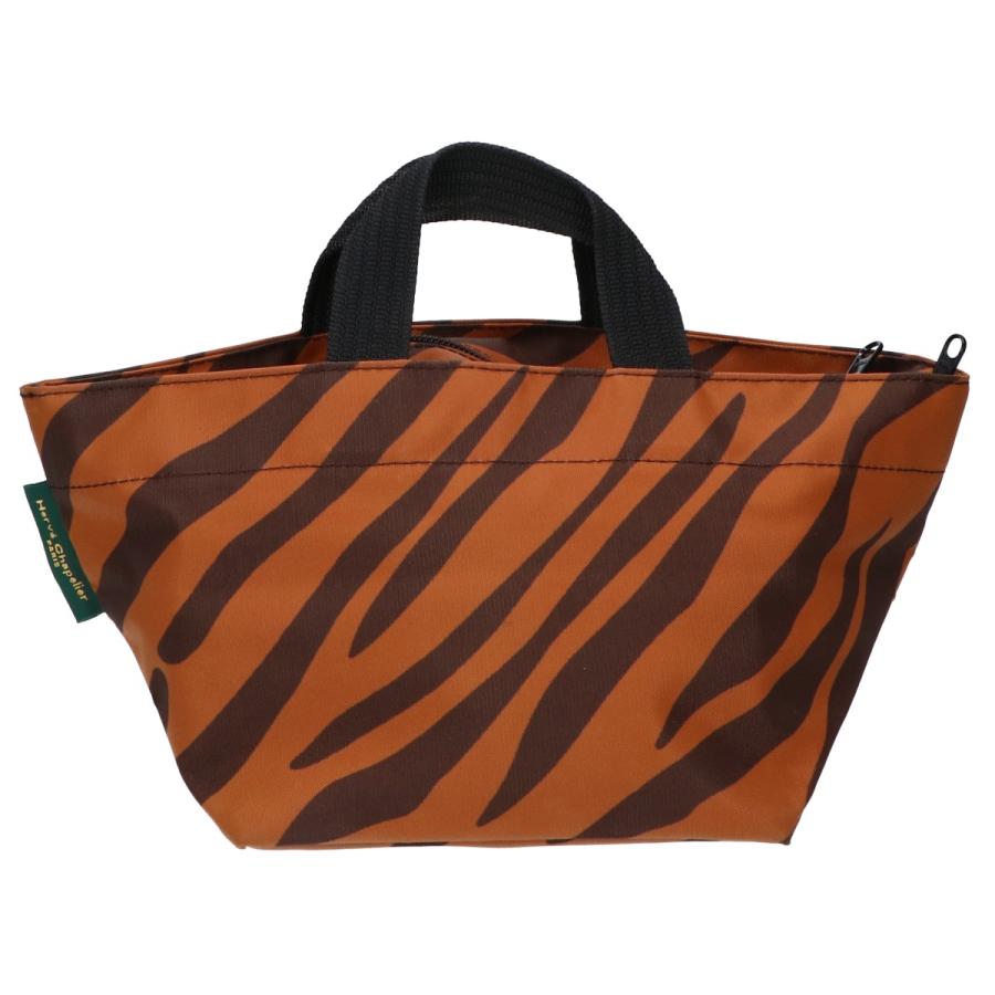 美品/ Herve Chapelier エルベシャプリエ TIGER 舟形 トートバッグ S 