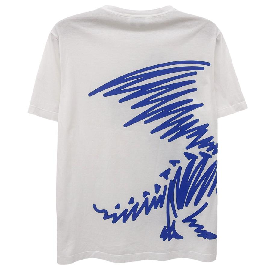 HERMES エルメス コットン100% ドラゴンプリント Tシャツ トップス 