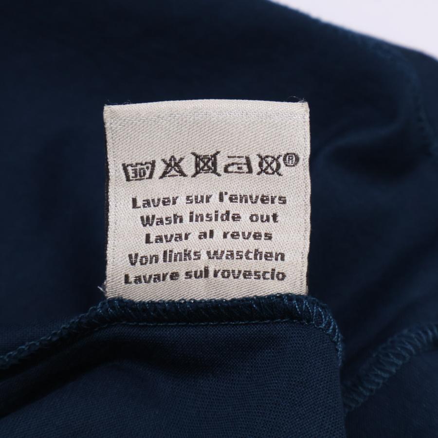 HERMES エルメス コットン100% プリント Tシャツ トップス M ネイビー