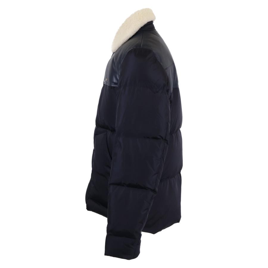 Dior HOMME ディオールオム 【国内正規】863C422H3830 ボアカラー ヨークラムレザー切替 ダウン 50 国内正規 Dior HOMME ディオールオム 863C422H3830 ボアカラー ヨーク