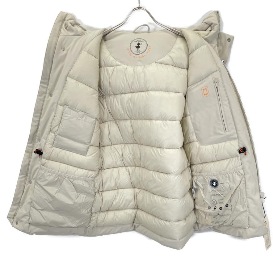 SAVE THE DUCK セイブザダック M40809M ホワイト 中綿 フーデット