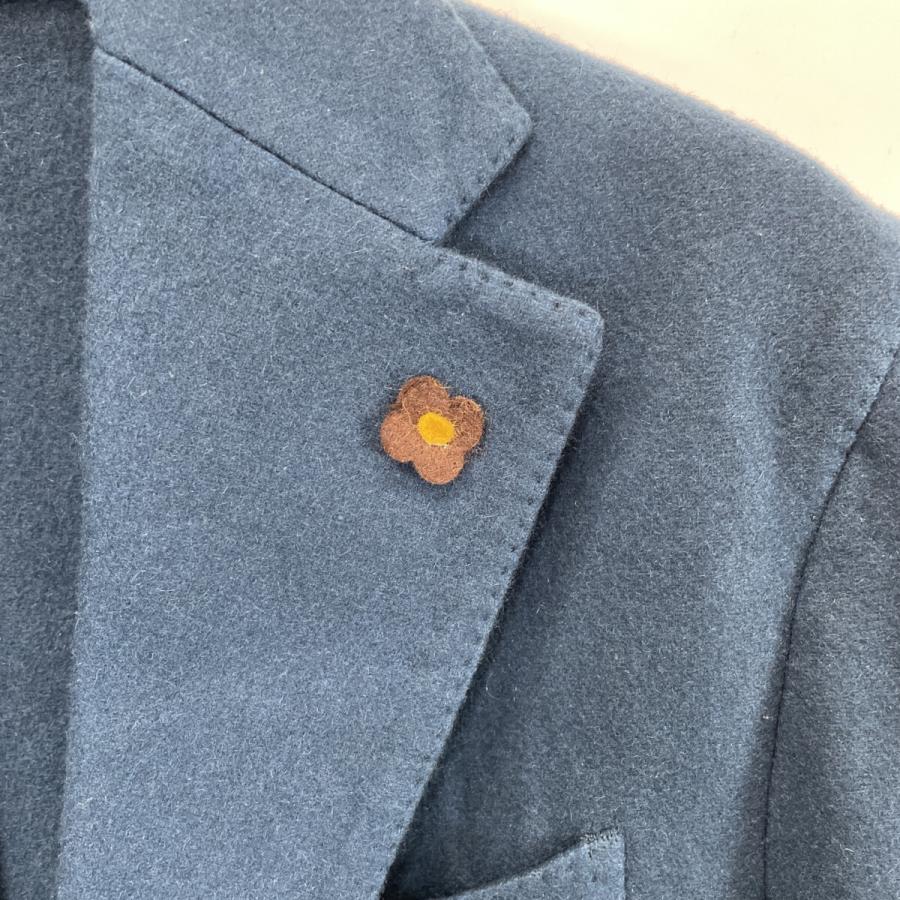 LARDINI（ラルディーニ） 美品/国内正規 JQ326AQ カシミヤ100％ 段返り 