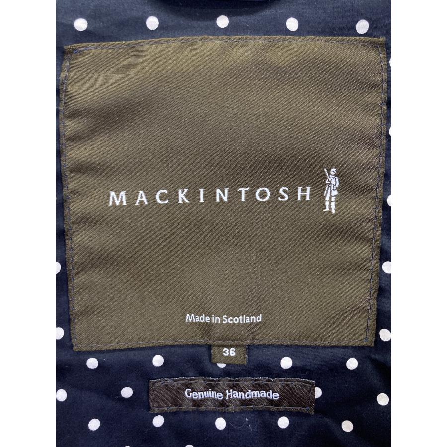 Mackintosh（マッキントッシュ） ネイビー 裏地ドット柄 マッキン ゴム