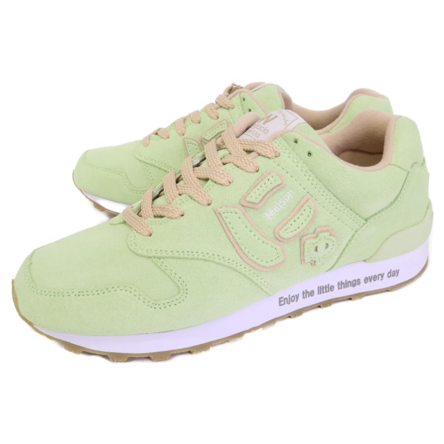 Sangacio ライトグリーン スニーカー 新品/ Sangacio サンガッチョ xWako's Room ローカットスニーカー