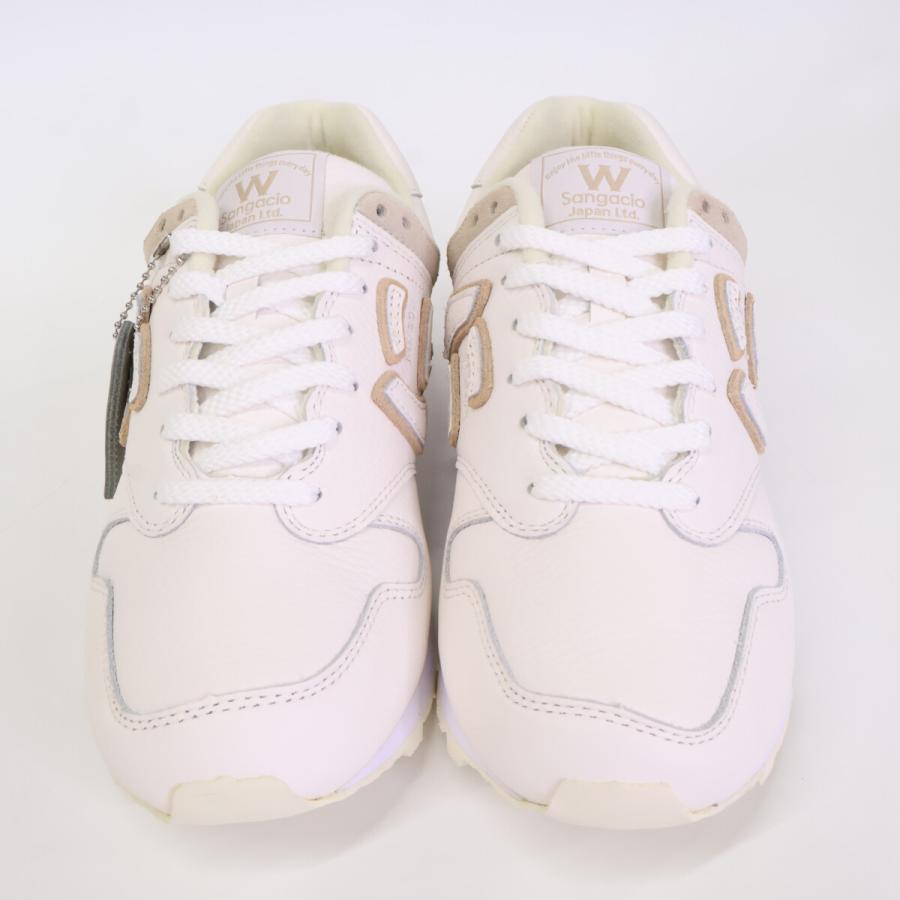 新品☆未使用☆サンガッチョ☆24.5センチスニーカー ホワイト☆ユニセックス 新品/ Sangacio サンガッチョ xWako's Room レザー ローカット