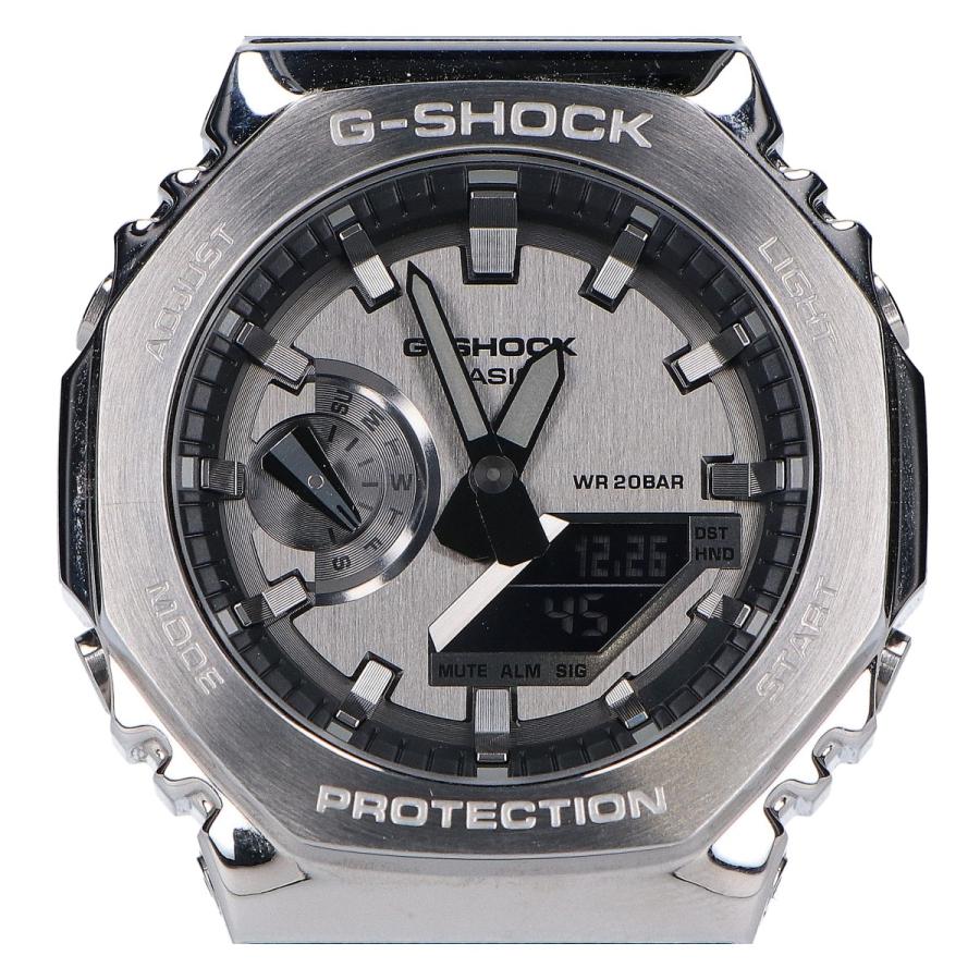 美品/ G-SHOCK ジーショック GM-2100-1AJF 2100シリーズ アナデジ