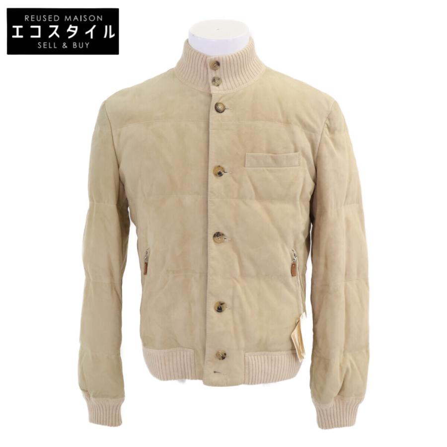 BRUNELLO CUCINELLI ブルネロクチネリ スエード 裏地カシミヤ ジップアップ XS BRUNELLO CUCINELLI ブルネロクチネリ スエード 裏地カシミヤ ジップ
