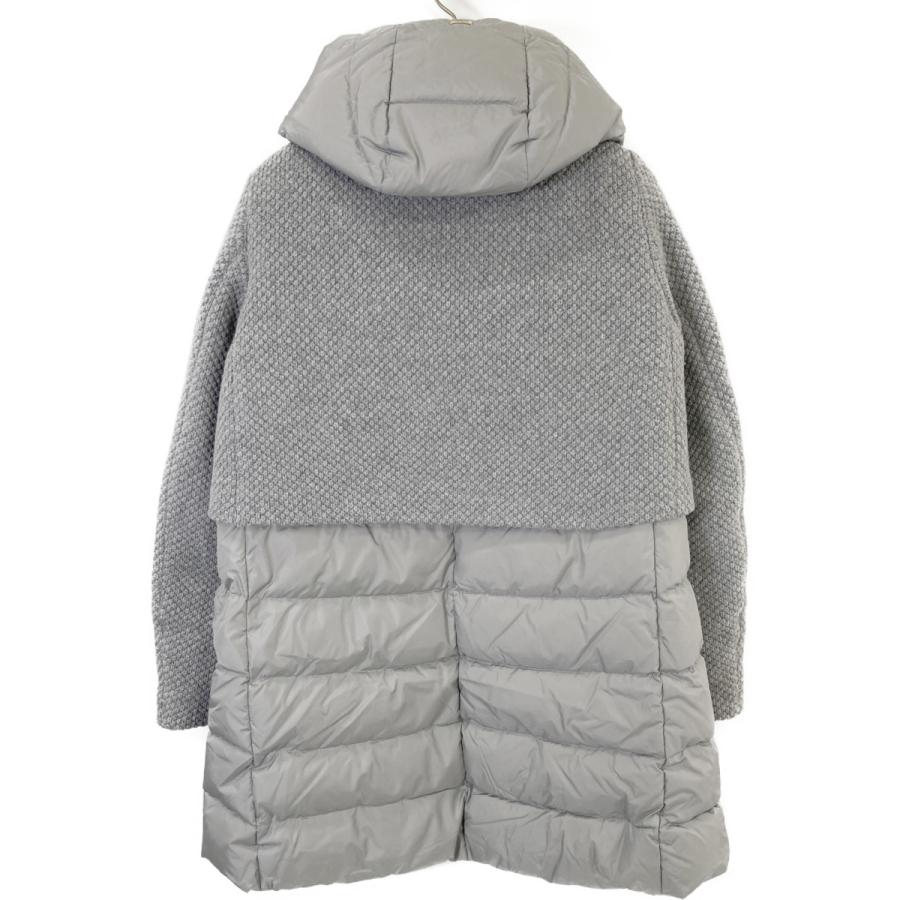 HERNO（ヘルノ） PI0822D 21年製 グレー ツイード ダウンコート グレー
