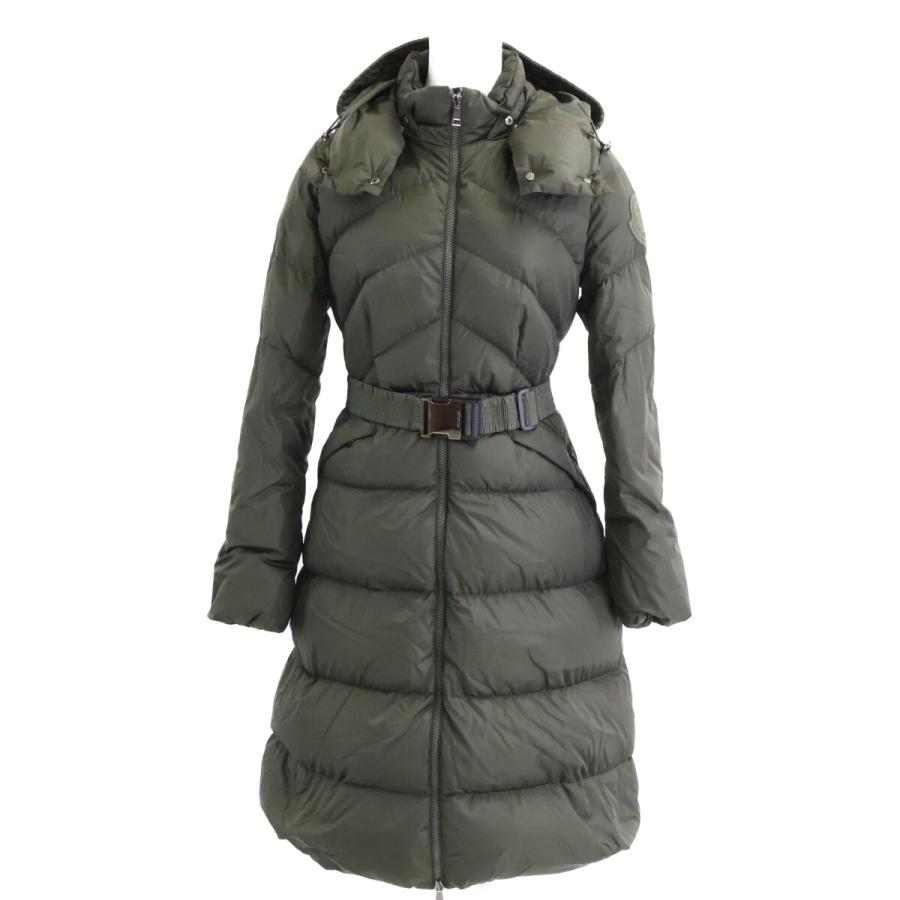 モンクレール　スプリングコート　カーキ　サイズ0 MONCLER（モンクレール） カーキ ALBATRE レース スプリングコート